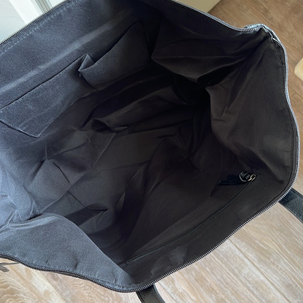 Botkier Black Fabric Shoulder Tote Bag - Picture 7 of 10